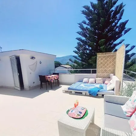 Villa Mondello Terraces & Jacuzzi Exterior photo